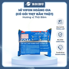 VIFON - Mì Hoàng Gia hương vị Thịt Bằm (có gói thịt bằm thật), Mì thịt bằm Hoàng Gia Vifon ăn liền - 130g/gói - 00213