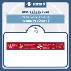 ACECOOK - Mì trộn Hảo Hảo Premium hương vị Bò sa tế, Mì trộn bò sa tế Hảo Hảo, Mì Hảo Hảo cao cấp - 88g/gói - 00841