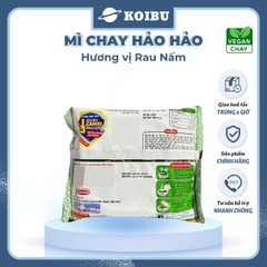ACECOOK - Mì Hảo Hảo hương vị chay rau nấm - Mì ăn liền Hảo Hảo chay rau nấm - 75g/gói - 00001