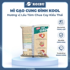 AFOTECH - Mì gạo Cung Đình Kool Lẩu tôm chua cay kiểu Thái, Mì gạo tôm chua cay thái Cung Đình Kool - 82g/gói - 00305