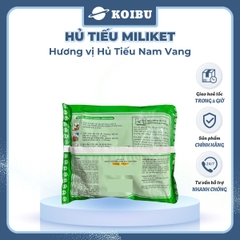 COLUSA - Hủ tiếu Miliket hương vị Chay, Miliket hủ tiếu chay gói, Hủ tíu chay ăn liền Miliket - 65g/gói - 00123