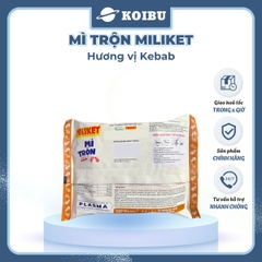 COLUSA - Mì trộn Miliket hương vị Kebab, Mì trộn Kebab Miliket, Mì Miliket trộn Kebab ăn liền - 117g/gói - 00556