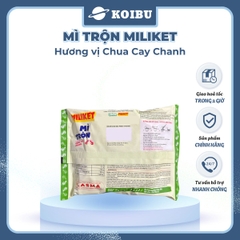 COLUSA - Mì trộn Miliket hương vị Chua cay chanh, Mì trộn chua cay chanh Miliket, Mì Miliket trộn - 117g/gói - 00551