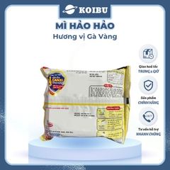 ACECOOK - Mì Hảo Hảo hương vị Mì Gà Vàng - Mì ăn liền Hảo Hảo gà vàng -74g/gói - 00006