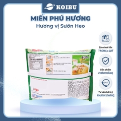 ACECOOK - Miến Phú Hương hương vị Sườn Heo Miến Phú Hương Sườn Heo, Miến Sườn Heo Phú Hương - Miến ăn liền Phú Hương, Miến ăn liền Acecook - 55g/gói - 00064