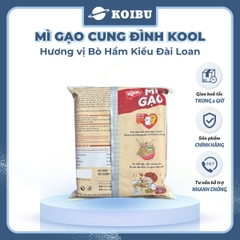 AFOTECH - Mì gạo Cung Đình Kool Bò hầm kiểu Đài Loan, Mì gạo Bò hầm Đài Loan Cung Đình Kool gói - 75g/gói - 00304