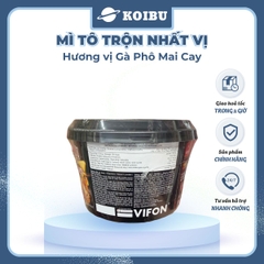 [TÔ LẺ] - VIFON - Mì tô trộn Nhất vị hương vị gà phomai cay, Nhất Vị gà phô mai cay, Nhất Vị gà cay phô mai trộn - 90g/tô - 00533