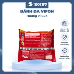 VIFON - Bánh đa Vifon hương vị cua, bánh đa cua Vifon, bánh đa Vifon vị cua - 60g/gói - 00137