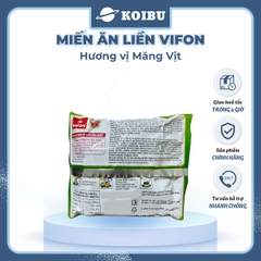VIFON - Miến ăn liền Vifon vị Măng vịt, Miến ăn liền Vifon, Miến Vifon gói ăn liền - 58g/gói - 00183