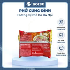AFOTECH - Phở Cung Đình hương vị Phở bò Hà Nội, Phở bò Cung Đình, Phở bò Hà Nội Cung Đình ăn liền - 68g/gói - 00314