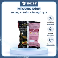 AFOTECH - Mì Cung Đình Sườn hầm ngũ quả, Mì Sườn hầm ngũ quả Cung Đình, Mì khoai tây Cung Đình gói - 80g/gói - 00302