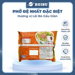 ACECOOK - Đệ Nhất phở đặc biệt lõi bò gầu giòn (không thịt), phở bò Đệ Nhất lõi bò gàu giòn ăn liền - 67g/gói - 00513