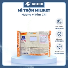 COLUSA - Mì trộn Miliket hương vị Kim chi, Mì trộn kim chi Miliket, Mì Miliket trộn kim chi ăn liền- 117g/gói - 00552