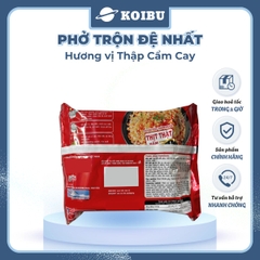 ACECOOK - Phở trộn Đệ Nhất Hương vị Thập Cẩm Cay - Phở thập cẩm cay trộn Đệ Nhất - Đệ Nhất Phở trộn/ Phở Đệ Nhất/ Phở ăn liền Đệ Nhất - 82g/gói - 00059