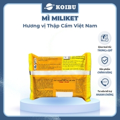 COLUSA - Mì Miliket hương vị Mì thập cẩm Việt Nam, Mì thập cẩm Miliket, Mì Miliket thập cẩm Việt Nam - 85g/gói - 00620