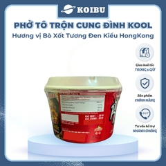 AFOTECH - Phở trộn Cung Đình Kool tô bò tương đen kiểu Hồng Kông - Phở Cung Đình Kool tô trộn bò tương đen Hongkong - Tô Cung Đình Kool phở ăn liền (Micoem) - 80g/tô - 00323