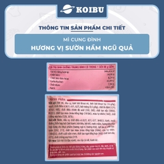 AFOTECH - Mì Cung Đình Sườn hầm ngũ quả, Mì Sườn hầm ngũ quả Cung Đình, Mì khoai tây Cung Đình gói - 80g/gói - 00302