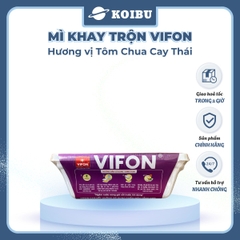 VIFON - Mì khay trộn Vifon hương vị Tôm chua cay Thái, Vifon Mì trộn Tôm chua cay Thái Vifon - 90g/khay - 00481
