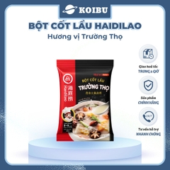 HAIDILAO - Bột cốt lẩu Haidilao vị Trường thọ, bột cốt lẩu Trường thọ Haidilao, gia vị cốt lẩu Haidilao - 110g/gói - 00887