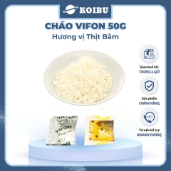 VIFON - Cháo Vifon 50g hương vị Thịt bằm, Cháo Thịt bằm Vifon Cháo ăn liền Vifon, Cháo Vifon gói nhỏ - 50g/gói - 00149