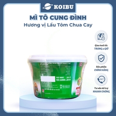 AFOTECH - Mì tô Cung Đình hương vị Lẩu tôm chua cay, Mì tô Cung Đình Lẩu tôm chua cay, Mì Cung Đình tô - 85g/tô - 00312