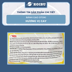 OTOKI - Bánh gạo Otoki hương vị Cay, Otoki bánh gạo cay Otoki Jin, Ottogi bánh gạo cay Jin Ottogi - 164g/gói - 00690