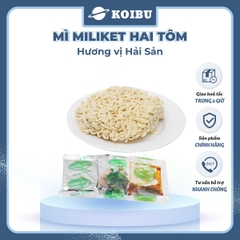 COLUSA - Mì giấy Miliket Hai Tôm gói vị Hải sản, Mì tôm hiệu Hai Tôm Miliket hiệu 2 Tôm Colusa - 70g/gói -00095