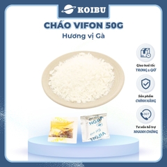 VIFON - Cháo Vifon 50g hương vị Gà, Vifon Cháo gà Vifon Cháo ăn liền Vifon, Cháo Vifon gói nhỏ - 50g/gói - 00148