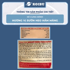 AFOTECH - Mì Cung Đình Cua bể rau răm, Mì Cua bể rau răm Cung Đình, Mì khoai tây Cung Đình ăn liền - 79g/gói - 00297