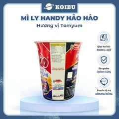 ACECOOK - Mì ly Handy Hảo Hảo Tomyum - Mì Handy Hảo Hảo Tom yum - Mì Handy Hảo Hảo ly Tomyum - Mì ly Hảo Hảo Handy Tom yum - Mì ly ăn liền Tomyum - 67g/ly - 00018