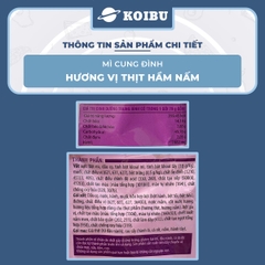 AFOTECH - Mì Cung Đình Thịt hầm nấm, Mì Thịt hầm nấm Cung Đình, Mì khoai tây Cung Đình ăn liền - 79g/gói - 00299