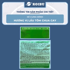 AFOTECH - Mì Cung Đình Lẩu tôm chua cay, Mì Tôm chua cay Cung Đình, Mì khoai tây Cung Đình gói - 85g/gói - 00298