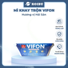 VIFON - VIFON - Mì khay trộn Vifon hương vị Hải Sản (có gói xốt Hải sản), Mì xào hải sản Vifon khay - 90g/khay - 00239