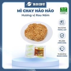 ACECOOK - Mì Hảo Hảo hương vị chay rau nấm - Mì ăn liền Hảo Hảo chay rau nấm - 75g/gói - 00001