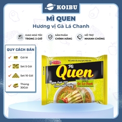 ACECOOK - Mì Quen hương vị Gà lá chanh, Acecook mì quen Gà lá chanh Acecook mì Queen Acecook - 82g/gói - 00845