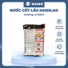 HAIDILAO - Nước cốt lẩu Haidilao vị nấm, nước cốt lẩu nấm Haidilao, Haidilao cốt lẩu chay nấm - 150g/gói - 00886