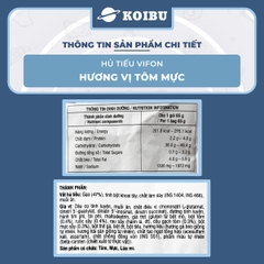 VIFON - Hủ tiếu Vifon hủ tiếu Tôm mực, Hủ tíu Tôm mực Vifon, Hủ tiếu Tôm mực Vifon, Hủ tíu Vifon - 65g/gói - 00168