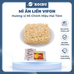 VIFON - Mì Vifon chính hiệu hai con tôm, mì hai tôm Vifon, mì Vifon hai con tôm, mì 2 tôm Vifon - 75g/gói - 00208