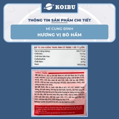 AFOTECH - Mì Cung Đình Bò hầm, Mì Bò hầm Cung Đình, Mì khoai tây Cung Đình Bò hầm, Mì Cung Đình gói - 79g/gói - 00301