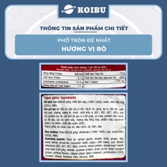 ACECOOK - Phở trộn Đệ Nhất Hương vị Bò - Phở bò trộn Đệ Nhất - Đệ Nhất Phở trộn/ Phở Đệ Nhất/ Phở ăn liền Đệ Nhất - 84g/gói - 00058