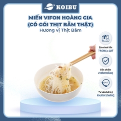 VIFON - Miến Hoàng Gia hương vị Thịt bằm (có gói thịt bằm thật), Miến thịt bằm Vifon Hoàng Gia - 105g/gói - 00185