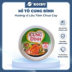 AFOTECH - Mì tô Cung Đình hương vị Lẩu tôm chua cay, Mì tô Cung Đình Lẩu tôm chua cay, Mì Cung Đình tô - 85g/tô - 00312