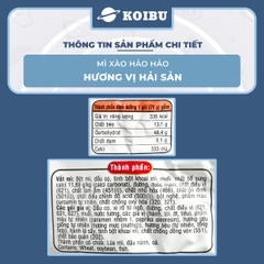 ACECOOK - Mì Hảo Hảo hương vị mì xào hải sản- Mì ăn liền Hảo Hảo mì xào hải sản (Mì xào Hảo Hảo hải sản) - 71g/ gói - 00014