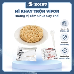 VIFON - Mì khay trộn Vifon hương vị Tôm chua cay Thái, Vifon Mì trộn Tôm chua cay Thái Vifon - 90g/khay - 00481