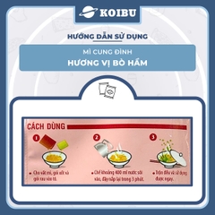 AFOTECH - Mì Cung Đình Bò hầm, Mì Bò hầm Cung Đình, Mì khoai tây Cung Đình Bò hầm, Mì Cung Đình gói - 79g/gói - 00301