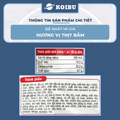 ACECOOK - Đệ Nhất Mì Gia hương vị Thịt bằm, Mì Đệ Nhất Thịt bằm, Mì Thịt bằm Đệ Nhất Acecook Đệ Nhất - 82g/ gói - 00033