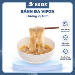 VIFON - Bánh đa Vifon hương vị Tôm, bánh đa tôm Vifon, bánh đa Vifon vị tôm, bánh đa Vifon ăn liền - 60g/gói - 00138