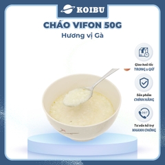 VIFON - Cháo Vifon 50g hương vị Gà, Vifon Cháo gà Vifon Cháo ăn liền Vifon, Cháo Vifon gói nhỏ - 50g/gói - 00148