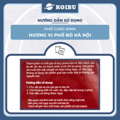 AFOTECH - Phở Cung Đình hương vị Phở bò Hà Nội, Phở bò Cung Đình, Phở bò Hà Nội Cung Đình ăn liền - 68g/gói - 00314