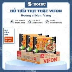 VIFON - Hủ tiếu thịt thật Vifon hương vị Nam Vang (có gói thịt thật), Hủ tíu Nam Vang thịt thật - 90g/gói - 00854